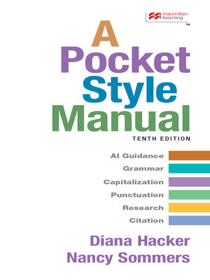 cover image of A Pocket Style Manual